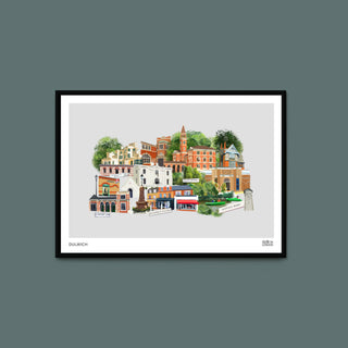 Dulwich Illustration Print