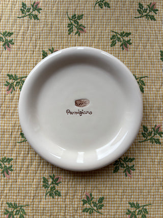 Ceramic cheese wall plate