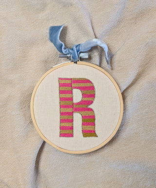 Embroidered Letter