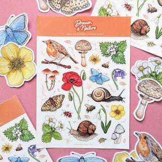 English Garden Sticker Sheet