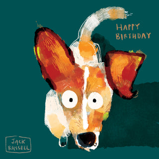 Faithful Friend - jack russel Card