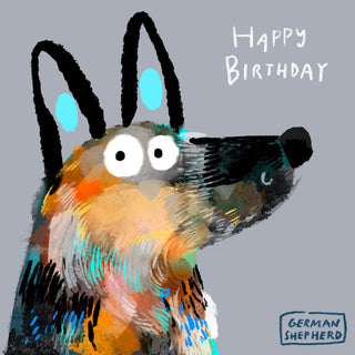 Faithful Friend - German Shepherd Card