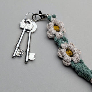 Flower Power Bag Charm