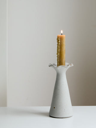 FLUTED CANDLE HOLDER