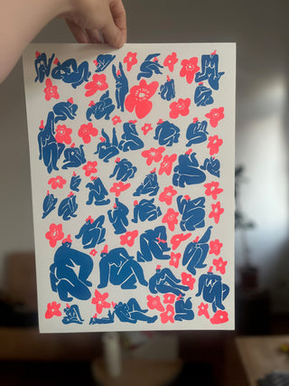 A Floral Love Affair Print