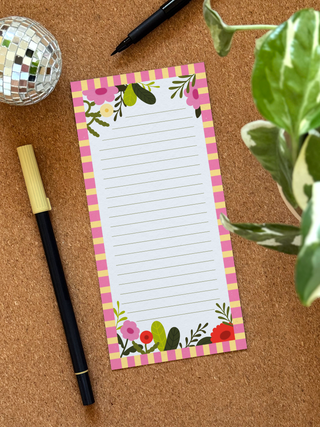 Floral Notepad