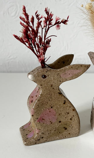 Flower Rabbit Vase