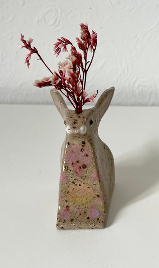 Flower Rabbit Vase