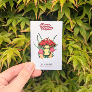Fly Agaric Enamel Pin