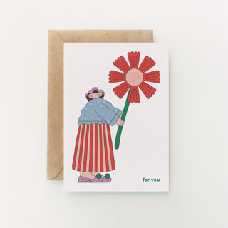 For You Greetings Card