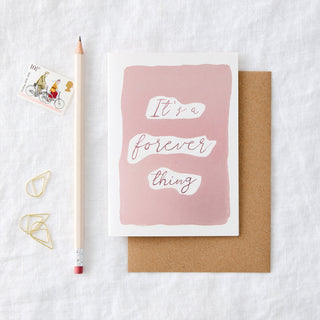 It's a forever thing Card