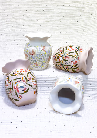 Floral Frilly Vase - Small