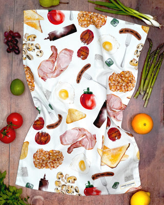 Full English Tea Towel