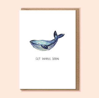 Get Whale Soon A6 Card