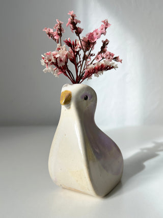 Medium Bird Vase Galah Cockatoo