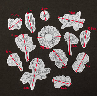 Garden Flora Stick and Stitch Set