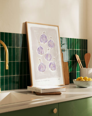 Garlic on Everything Print