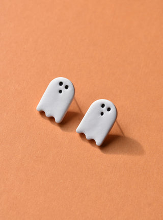 Ghost Stud Earrings