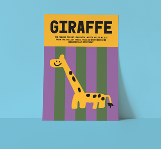 Giraffe, Wildlife Wonders Art Print