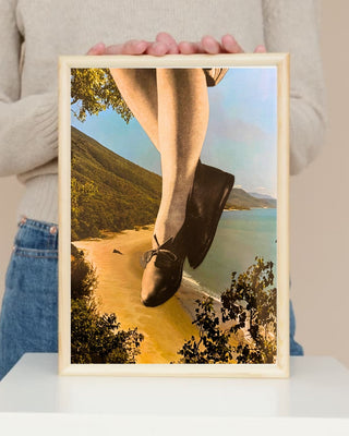 God Is a Woman in Comfortable Shoes Print