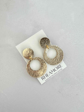 Leather Dangle Earrings