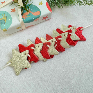 Leather Star Garlands