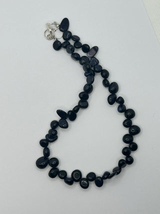 Goldstone Pebble Necklace