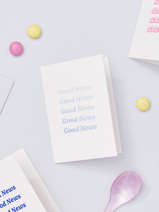 Good News (Serif) Mini Card - Holo