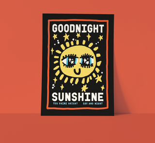 Goodnight Sunshine Art Print