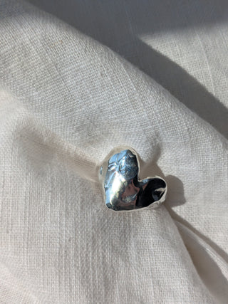 Gra Silver Heart Ring