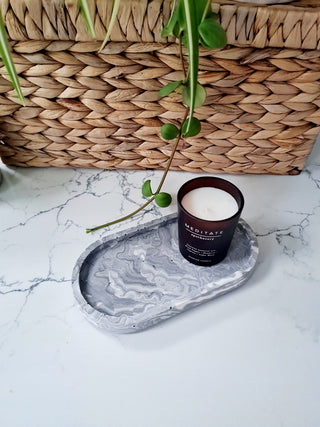 Oval trinket tray