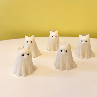 Halloween Cat Candle