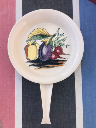 Handpainted decorative Italian pan
