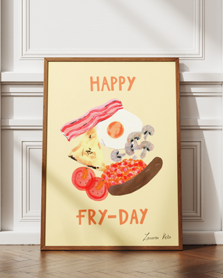 Happy Fry-Day Print
