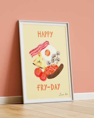 Happy Fry-Day Print