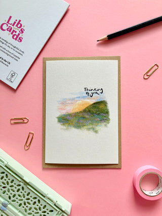 Hillside Greeting Card