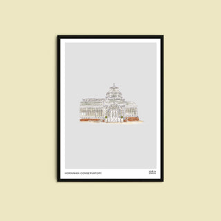 Horniman Conservatory Illustration Print