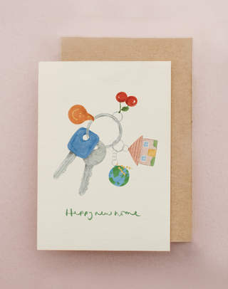 House Keys Greetings Card