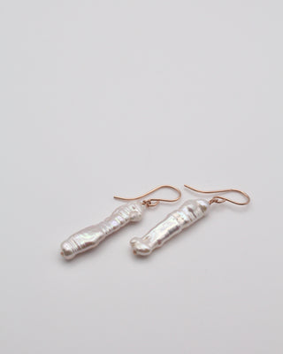 Biwa Pearl Earrings