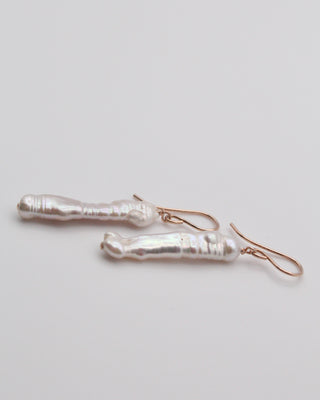 Biwa Pearl Earrings