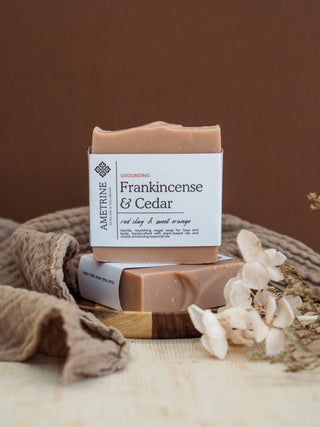 Grounding Frankincense & Cedar Soap
