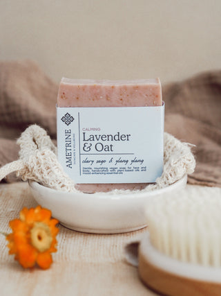 Calming Lavender & Oat Soap