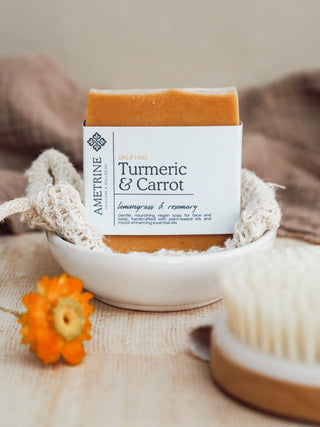 Uplifting Turmeric & Carrot Soap