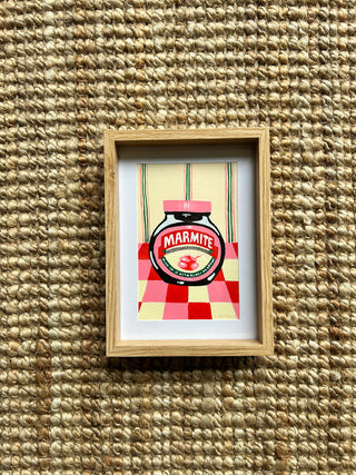 Original Framed Painting - Marmite