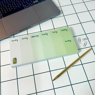 Gherkin weekly planner