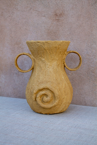 Cotswold Honey Swirl Vase