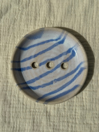 Circular Ceramic Soap Dish