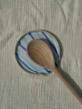 Circular Ceramic Spoon Holder