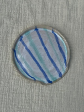 Circular Ceramic Spoon Holder