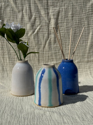 Ceramic 2 in 1 Bud Vase / Reed Diffuser Vase
